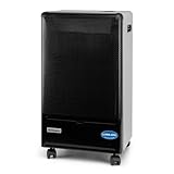 Orbegozo HBF 90, Estufa de gas butano, 4200 W, tecnología de llama azul, Triple sistema...
