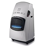 De'Longhi VBF2 Calentador de Gas, 4200 W con termostato Plateado (sin regulador de...