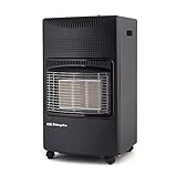 Orbegozo HCE 73, Estufa gas butano, 4200 W, 3 niveles de potencia, triple sistema de...