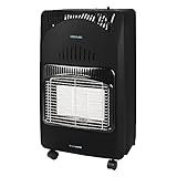 Cecotec Estufa de Gas Butano Ready Warm 4000 Slim Fold. 4200 W, Plegable, Cerámica, 3...